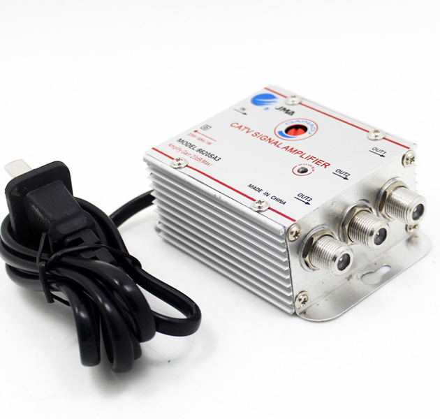TV Signal Amplifier with 3 Output Ports