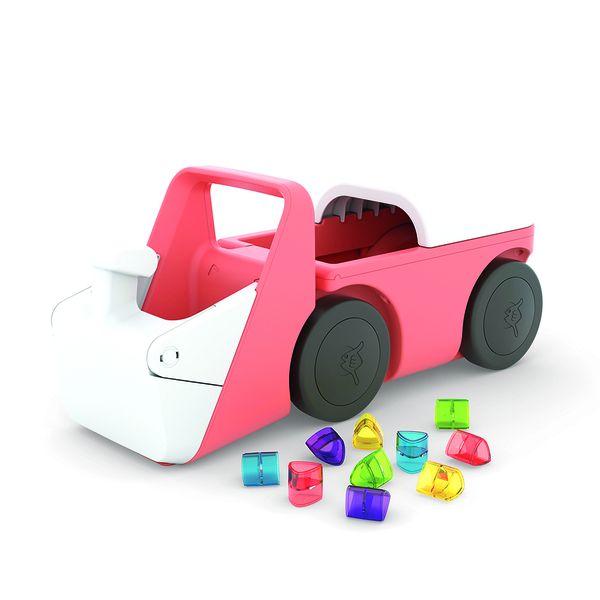 Chillafish Blockie 4-Wheel First Ride-on That Cleans up and Carries Toys
