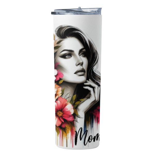 Best Mom Ever Floral Mother's Day Travel Tumbler 900ml