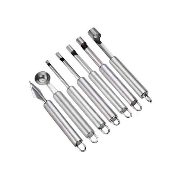 Stainless Steel Fruit Corer Home Kitchen Red Jujube Corer - Set of 7