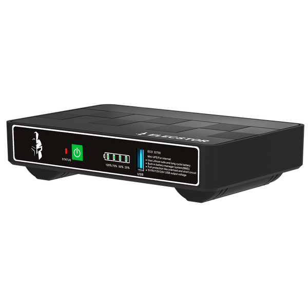 Elecstor ECO 18W 38WH LiFeP04 Mini DC UPS