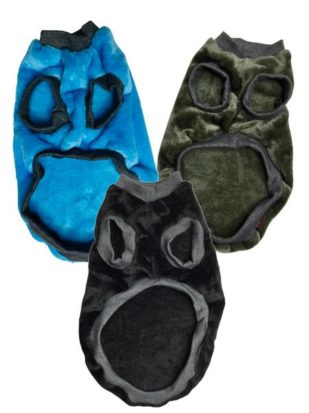 Set of 3 Size Small Winter Warm Dog Coats