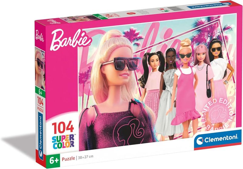 Clementoni 104 Piece Puzzle Barbie