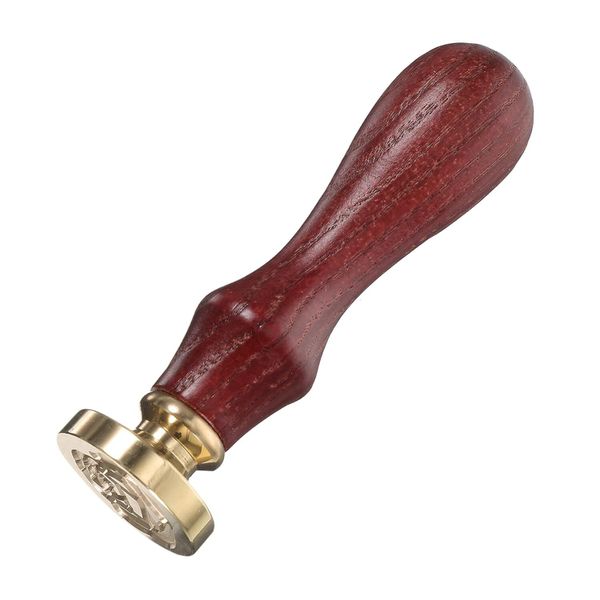 Rose Flower Pattern Wax Sealing Stamp for DIY Decoration Crafts
