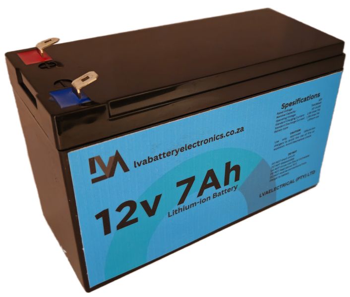 Replacement 12v 7Ah Lithium-Ion Battery Gate Motor/security alarm/cctv