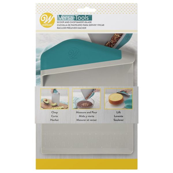 Wilton Versa-Tools - Scoop &amp; Chop Bakers Blade - Multi-Use Cooking Utensil