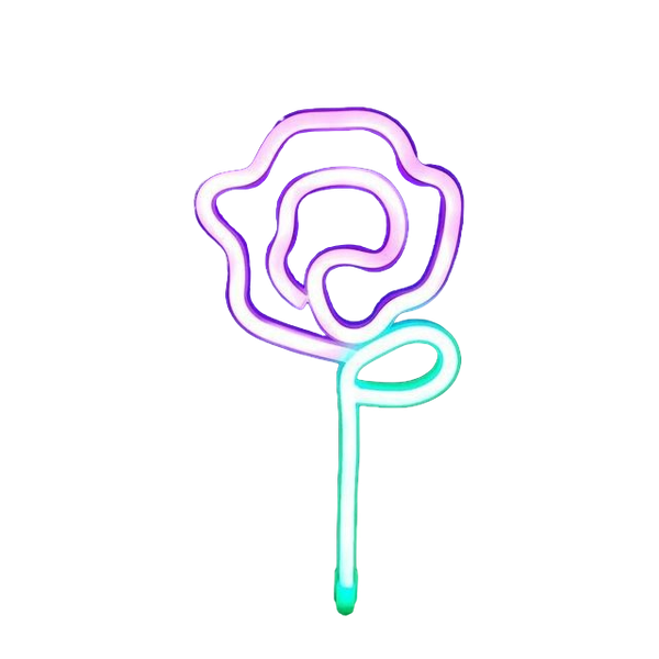 Rose Flower Neon Sign USB And Battery Operated FA-A66