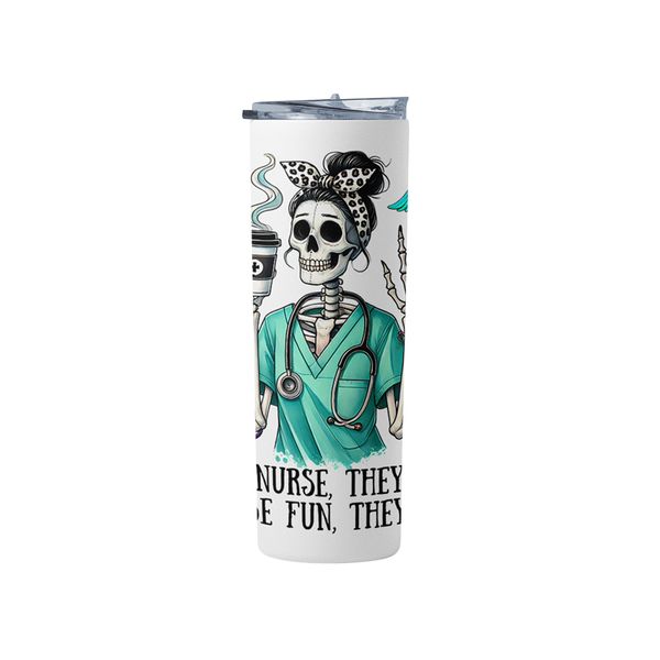 Be A Nurse They Said Double Wall Stainless Steel Thermal Travel Mug 900ml