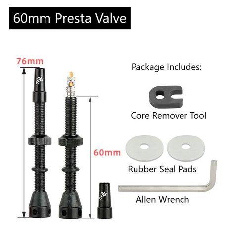 Deemount 60mm Presta Tubeless Valve Kit with Tools Shop Today. Get it Tomorrow takealot