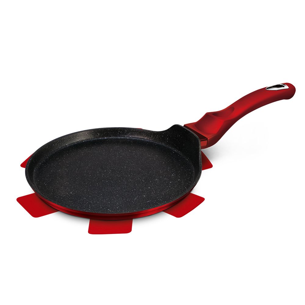 Berlinger Haus 25cm Marble Coating Pancake Pan Burgundy Metallic Line Shop Today. Get it