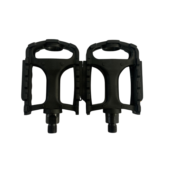 Aftermarket MTB PVC Black Pedals Size 9/16 (606)