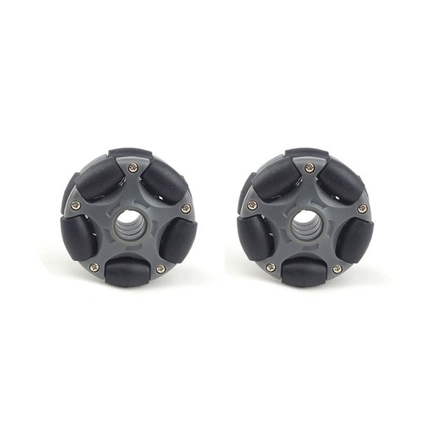 2Pcs 58mm Plastic Omni Wheel Compatible With Robot Kit Servo Motor Omni Wheel 14135
