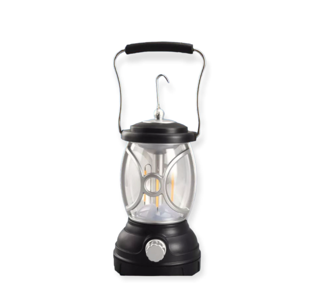 FA-T96 Mini Vintage Metal Rechargeable Lantern - Retro LED Camping Light
