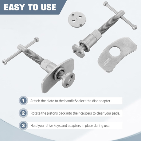 ベース Fodera x-Caliper Compressor 19 Piece Brake Caliper Compressor Wind Back Multi-Functional