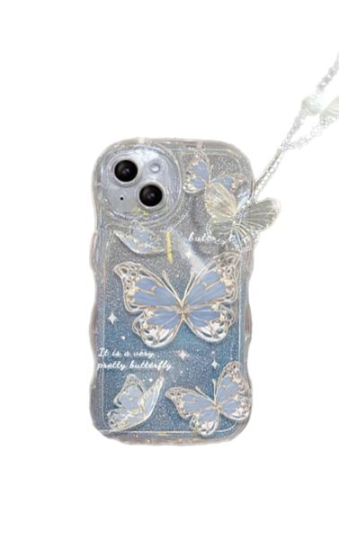 Galaxy - Butterfly iPhone Case Cute Butterfly Pattern for 11/12/13/14/15