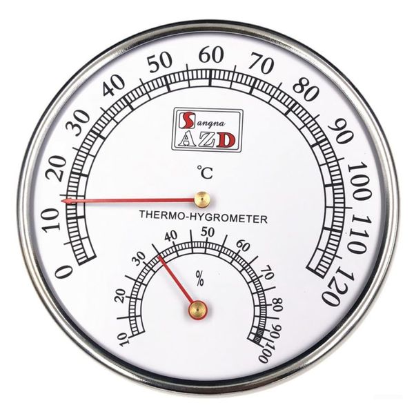 Tool Sauna Temperature &amp; Humidity Thermo-Hygrometer Scale (13CM)