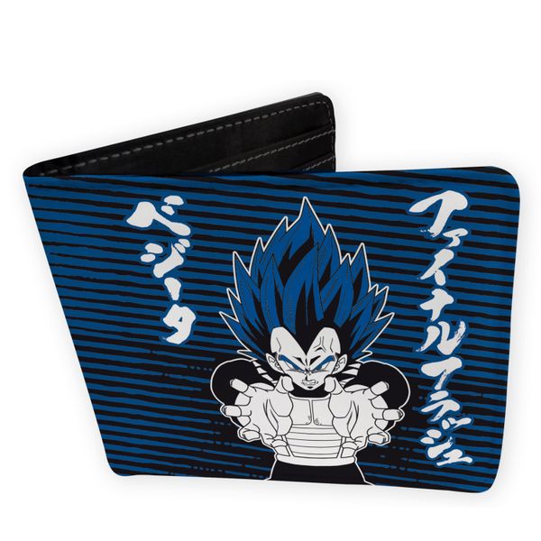 Dragon Ball Super Wallet - Vegeta Royal Blue Vinyl