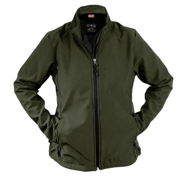 Salty - Women's Olive Softshell Jacket
