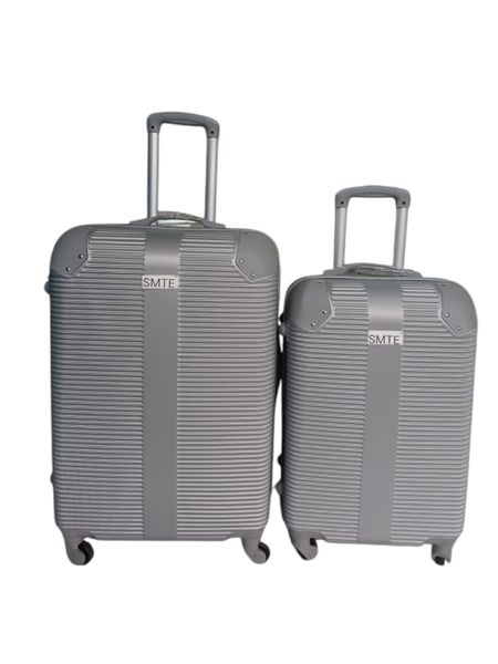 2 Piece Hard Outer Shell 22 lnch and 26 lnch - Silver