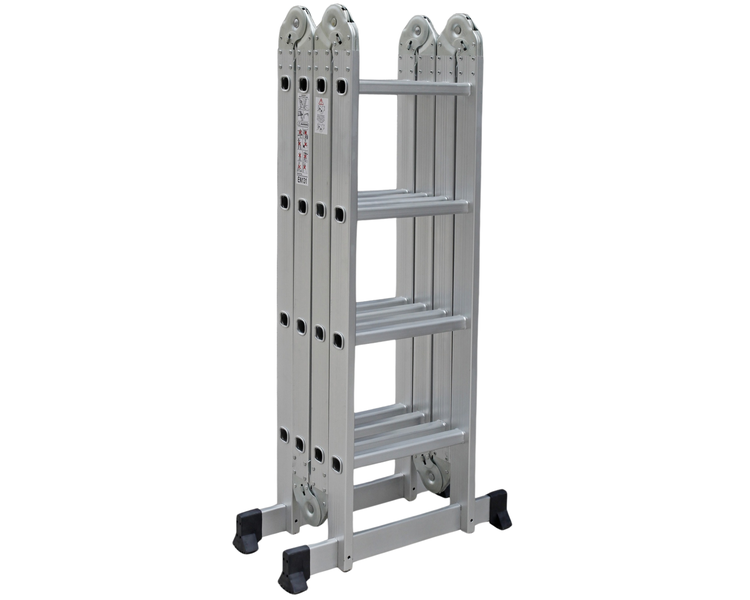 Sosolar 16 Aluminum Step Platform Ladder