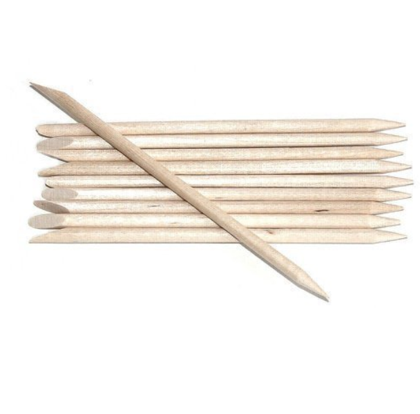Wooden Cuticle Pusher Sticks