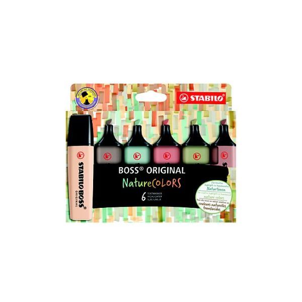 Stabilo Boss Nature Colors Highlighters