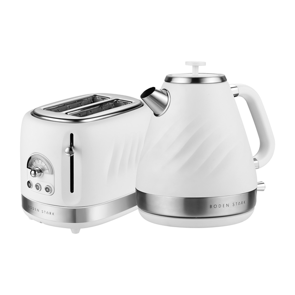 Boden Stark Adjustable Temperature 2 Slice Toaster And STRIX Control Kettle