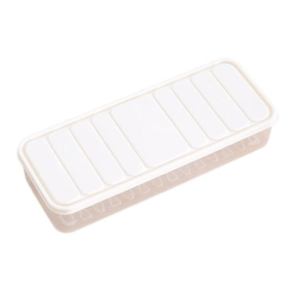 2 Refrigerator Organizer Stackable Easy Clean Refrigerator Food Storage Box