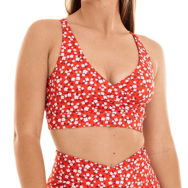 Bacon Active Women's Vital Sports Bra - Cherry Blossom