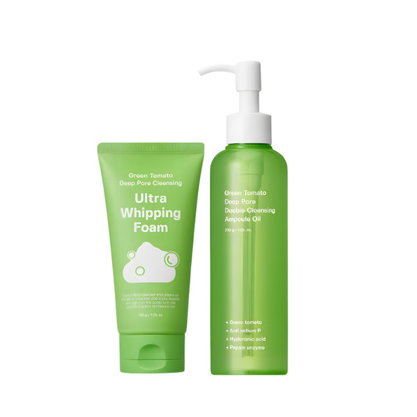 SUNGBOON EDITOR Green Tomato Deep Pore Double Cleansing Duo (200ml + 120g)