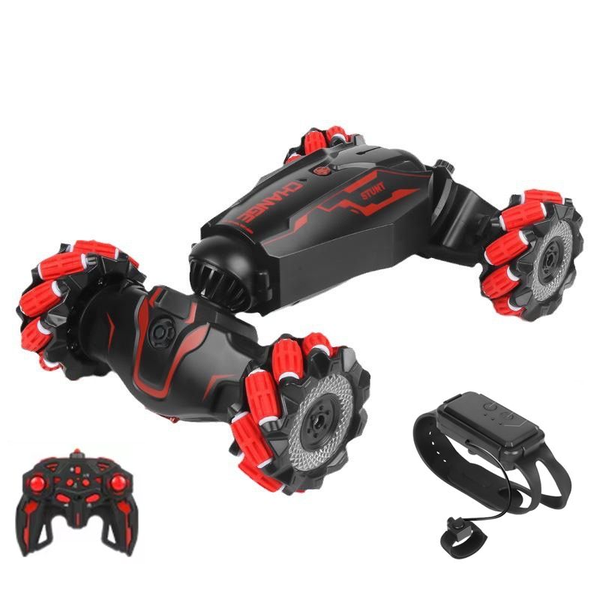 Stunt lighting twist remote control car
