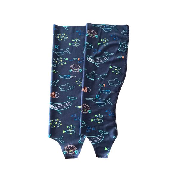 Hockey Shin Liner - Sea Life Print