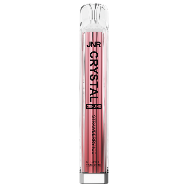 JNR Crystal Genuine - Strawberry-Ice 600 Puffs - Disposable 2%