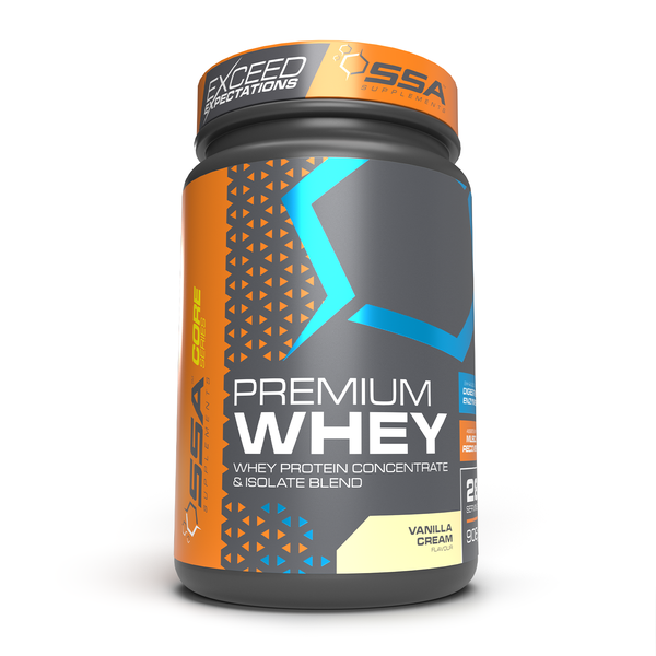 SSA Premium Whey Protein 908g Vanilla Cream
