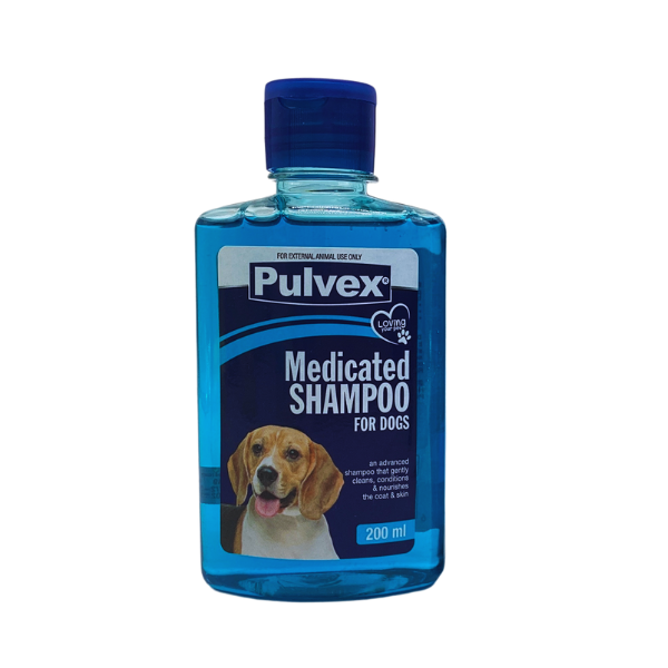 Pulvex Medicated Dog Shampoo 200ml