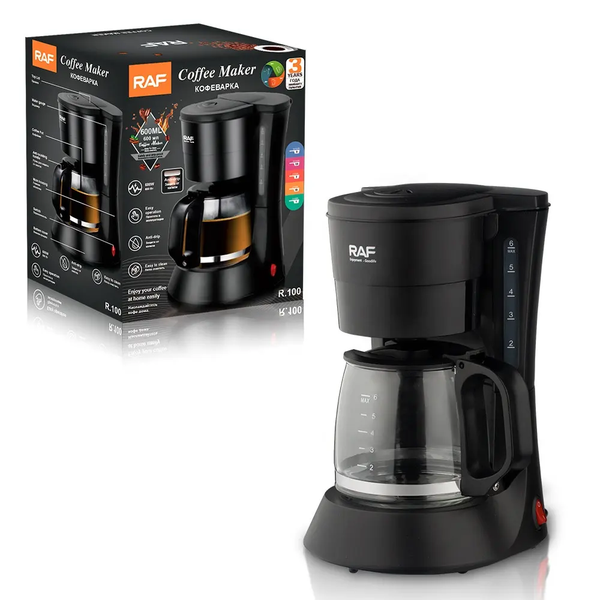 RAF 4 Cup Coffee Maker Machine - R. 100