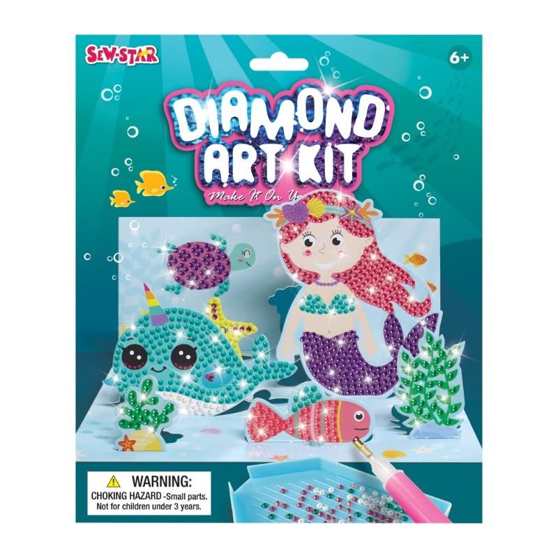 Sew Star Mermaid Fantasy Diamond Art Kit Shop Today Get It Tomorrow