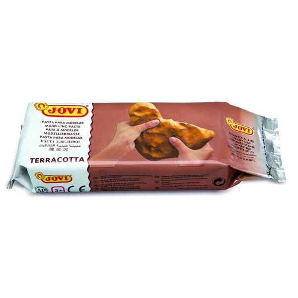 Jovi Air Hardening Modelling Paste Terracotta 500G