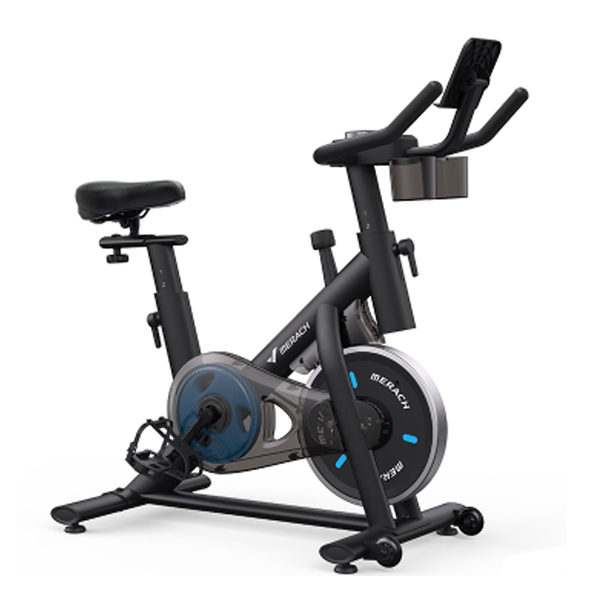 MERACH S26 Exercise Bike Brake Pad Stationary Bike Low Noise Indoor Cycling
