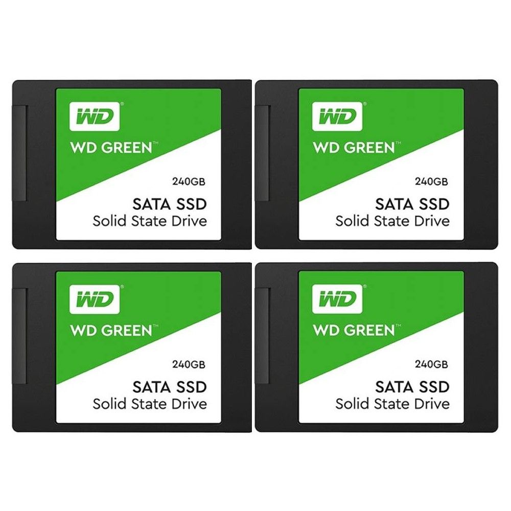 Wd green 240gb sata ssd 4 pack shop today get it tomorrow