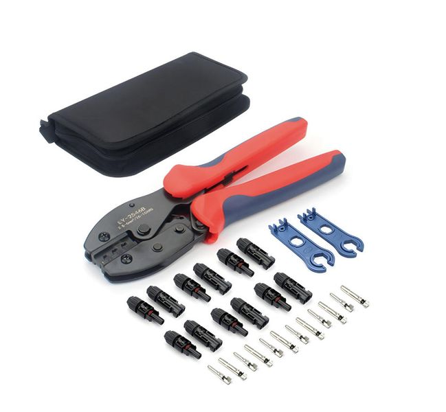 27 Solar Connector Kits - Solar Crimping Tools for Solar Panel Cable Use