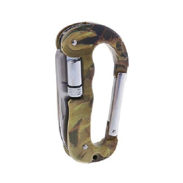 Outdoor Multi Tool Camouflage Tactical Knife Hook-XA08