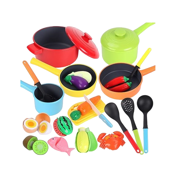 My Family Hard Plastic Kitchenware Set