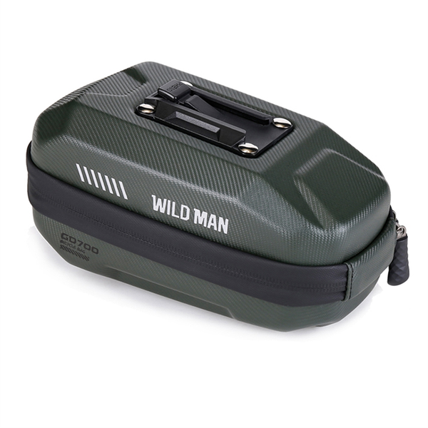 Wild Man Gd700 Waterproof Mountain Bike Tail Bag Army Green
