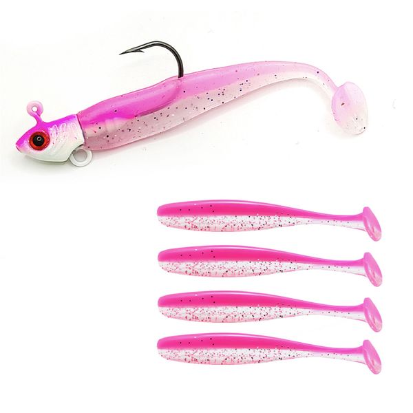 11.3g Tungsten Mini Smelt Jigs - Pre-Rigged Panfish Lures
