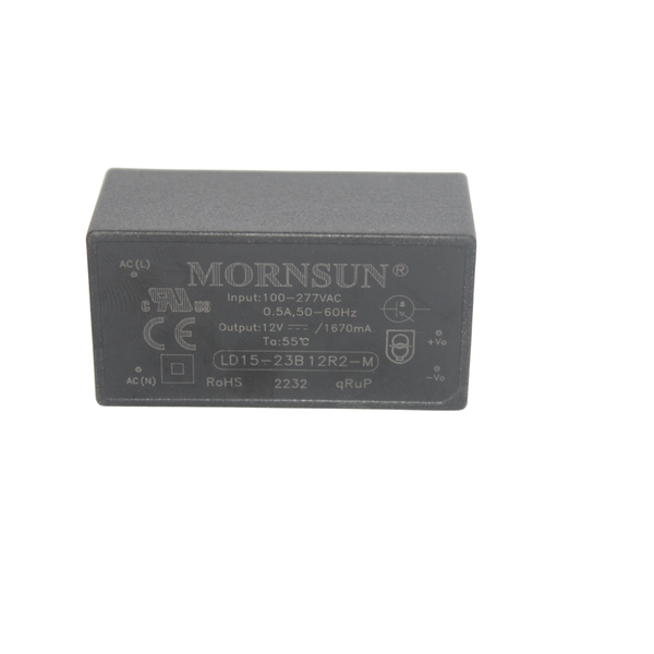 LD15-23B12R2-M PCB Mount SMPS 85-305VAC Input 12VDC 1.25A Output 15W