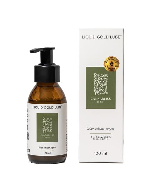 Liquid Gold Lube The Cannabliss Edition Rooibos &amp; CBD-Infused 100 ml