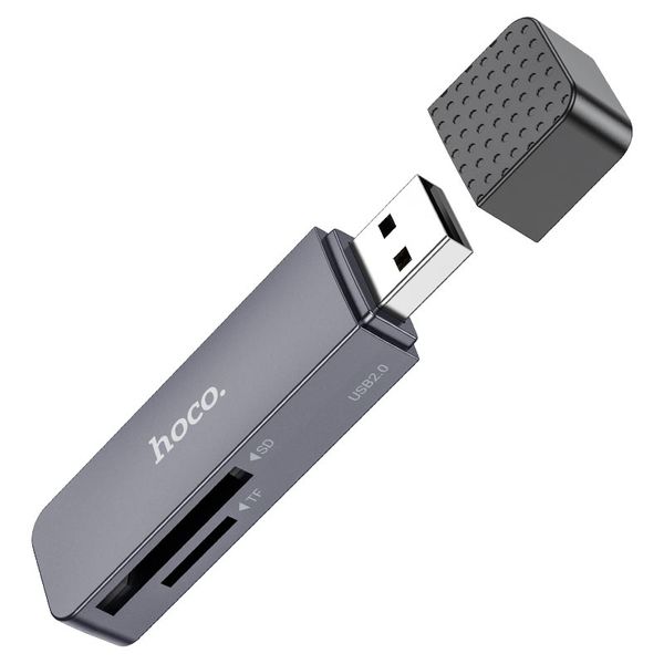 Memoery card reader OTG USB2.0- 480Mbps Transmission Speed hoco.-HB45