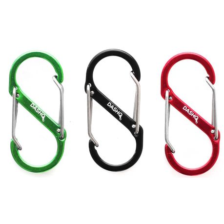  S Carabiner Clip S Shaped Double Snap Hooks Carabiner
