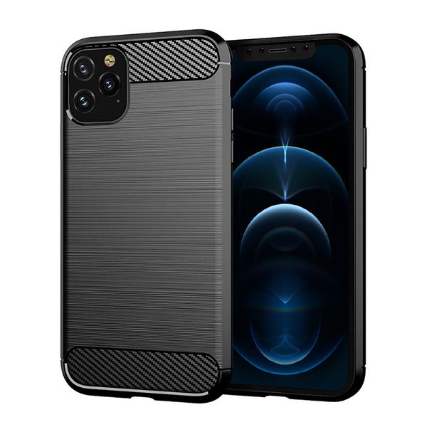 Slimfit Shockproof Carbon Design Case for iPhone 12 Pro Max